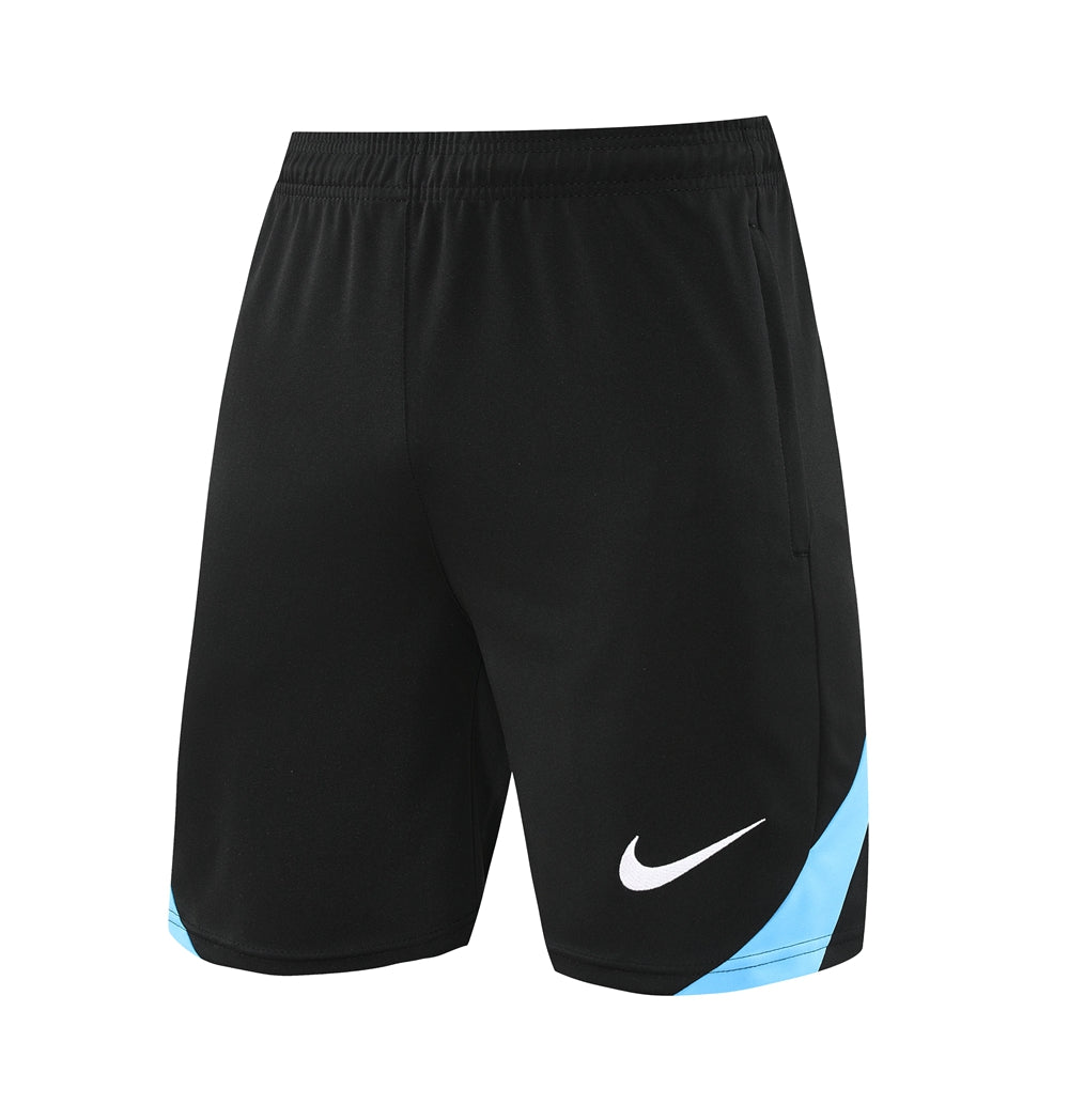 Nike Short + T-shirt Black & Light Blue