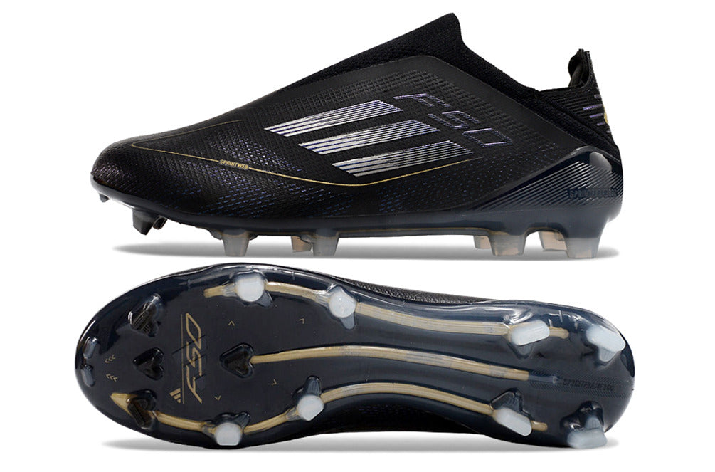 Adidas F50 Laceless black/silver