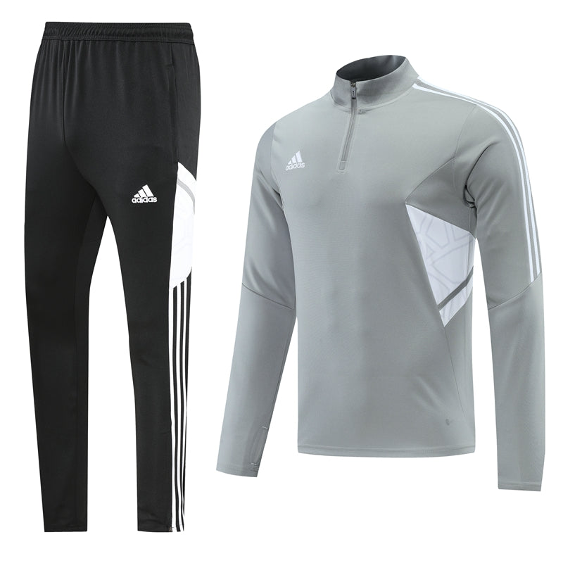 Adidas tracksuit Black& Grey/White