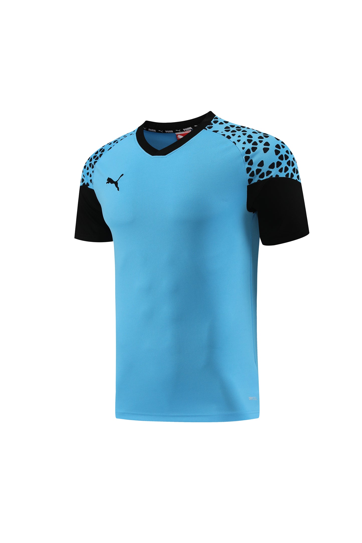 Puma Short + T-shirt Black &Light Blue