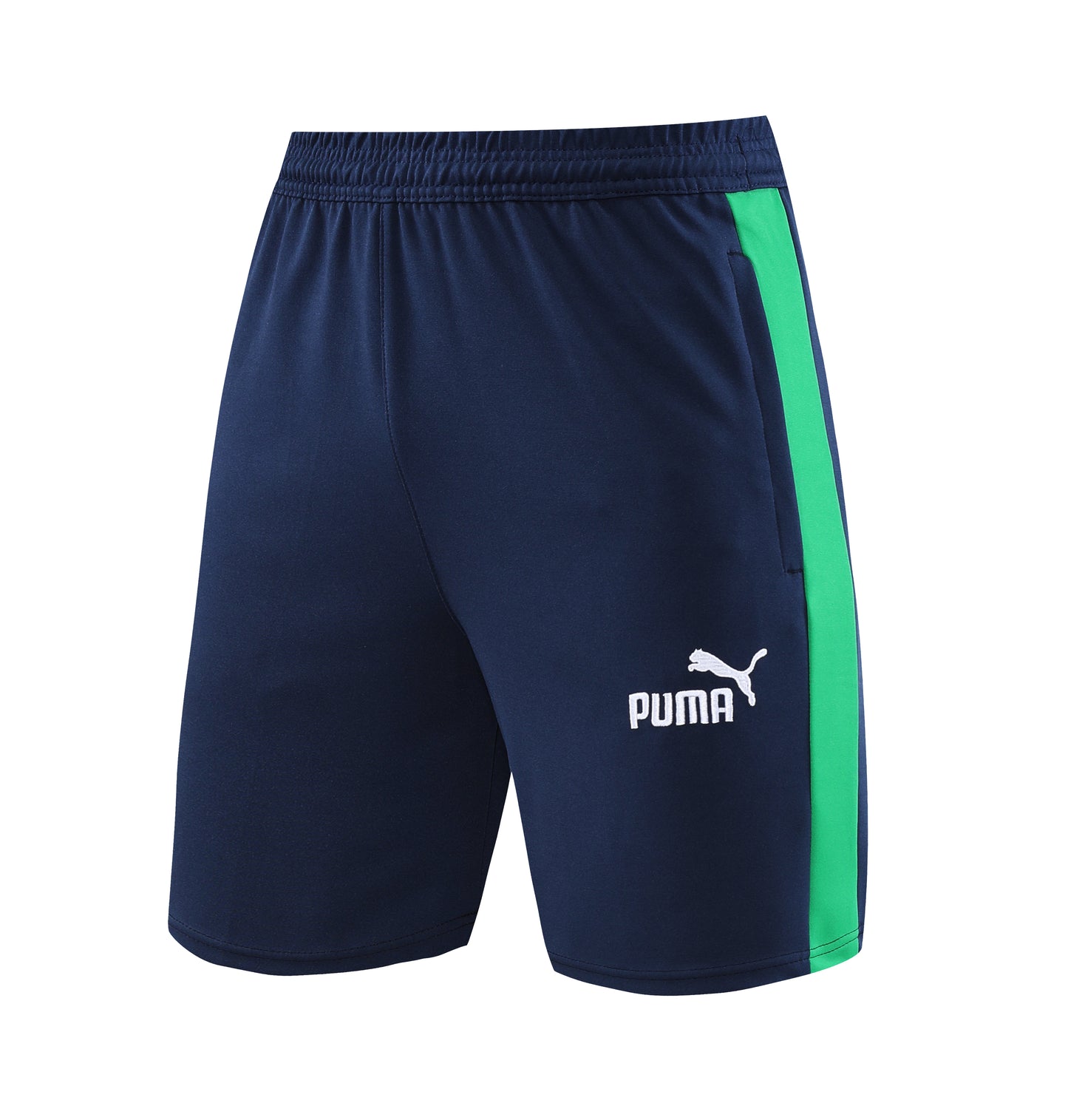 Puma Short + T-shirt Navy Blue & Green