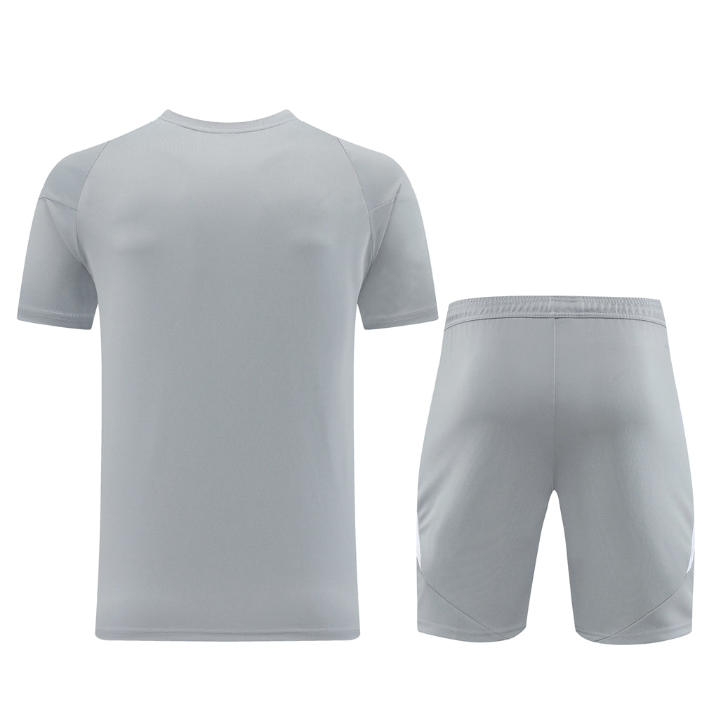 Adidas Short + T-shirt Grey/White