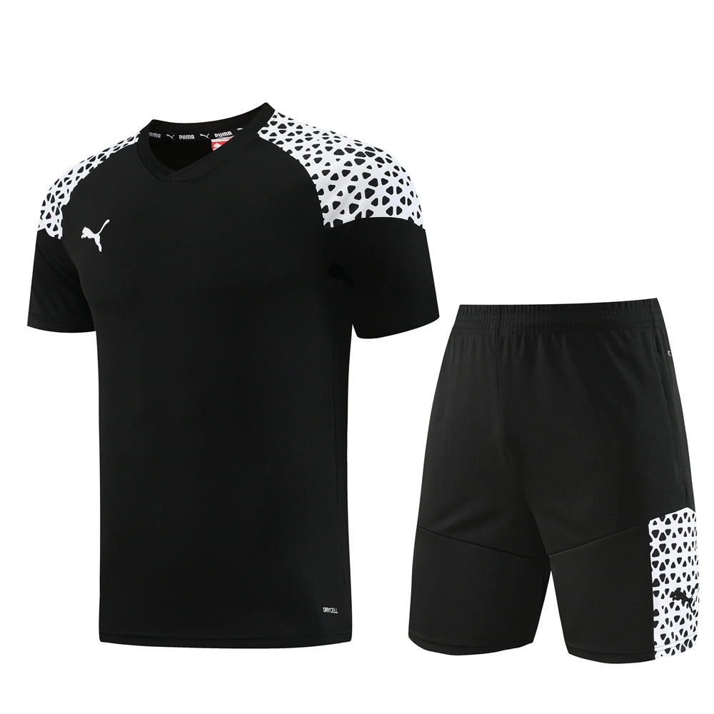 Puma Short + T-shirt Black & White