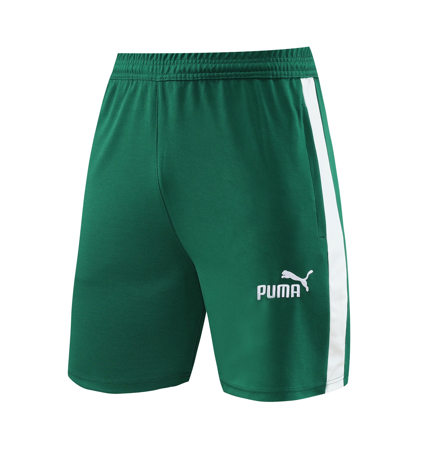 Puma Short + T-shirt Green & White