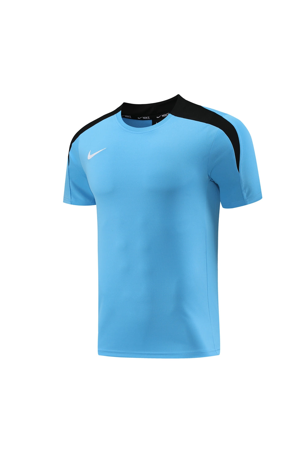 Nike Short + T-shirt Black & Light Blue