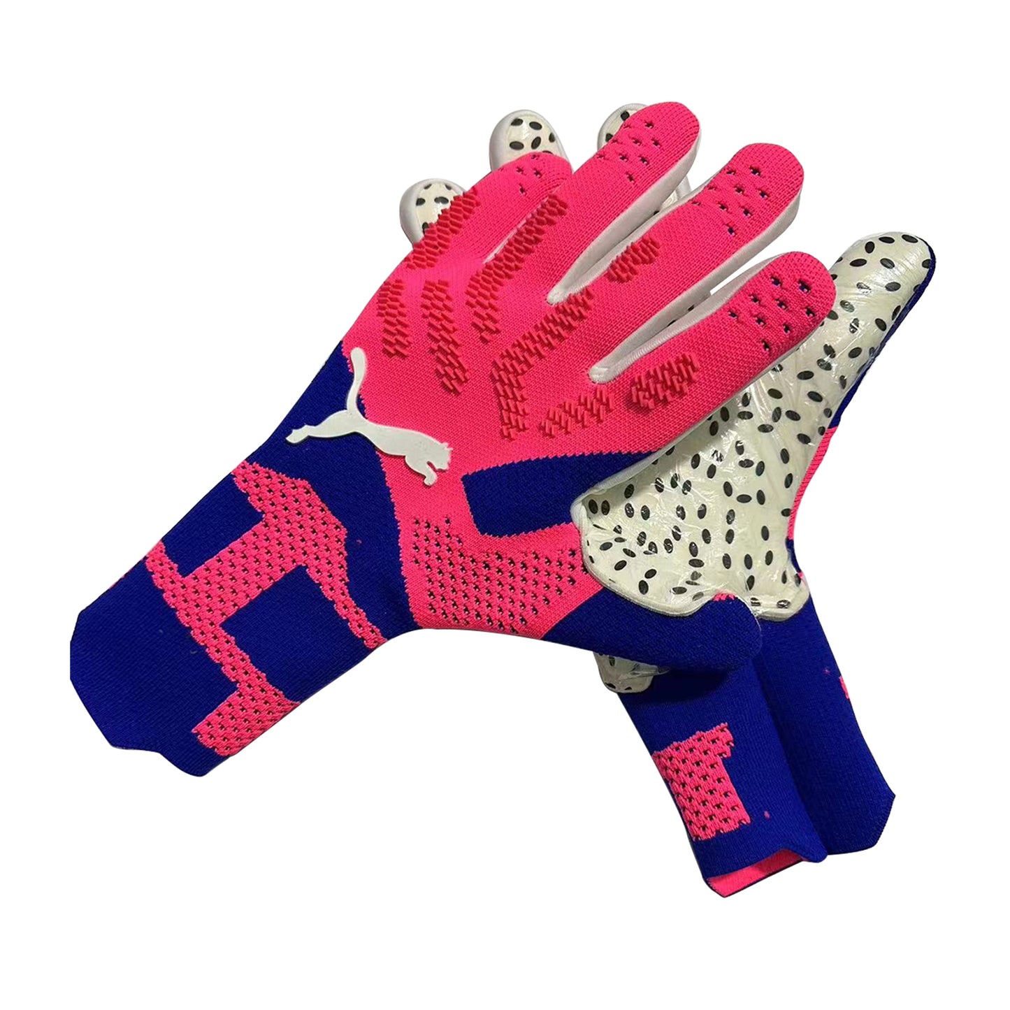 Puma Goal Keeper Gloves Pink/blue