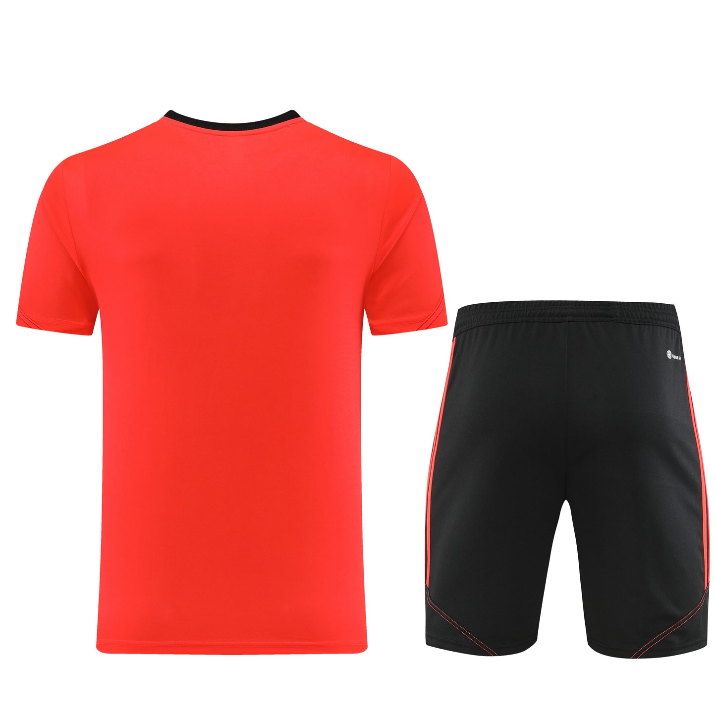 Nike Short + T-shirt Black & Red