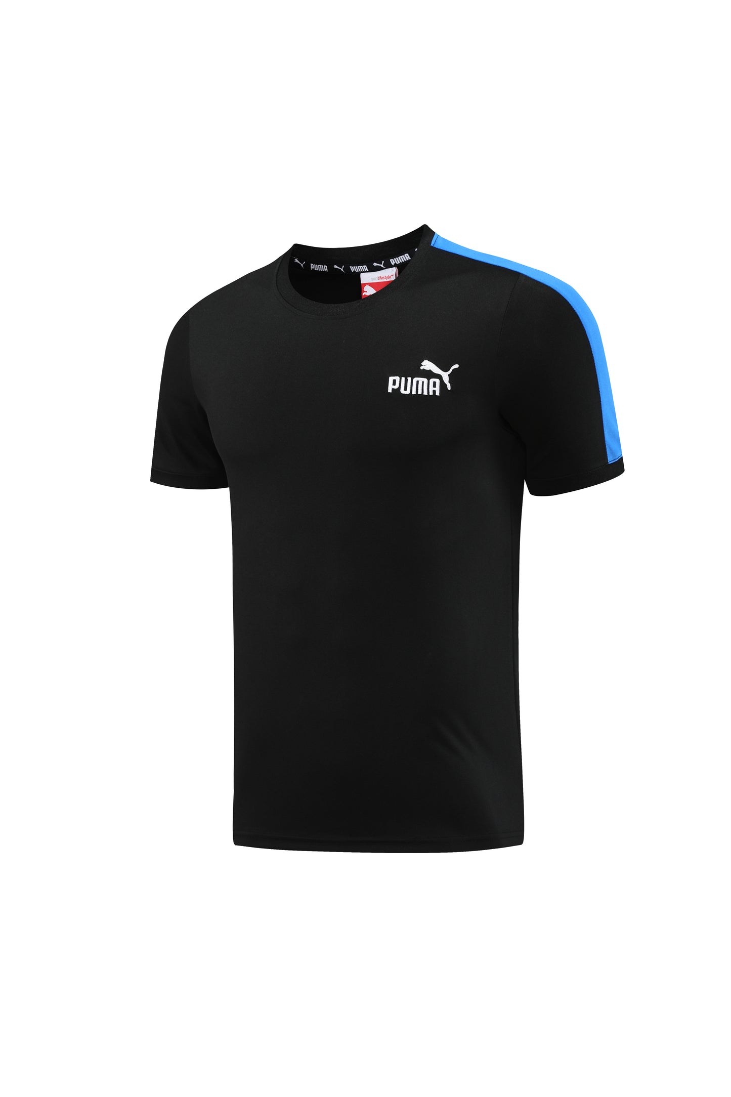 Puma Short + T-shirt Black & Blue