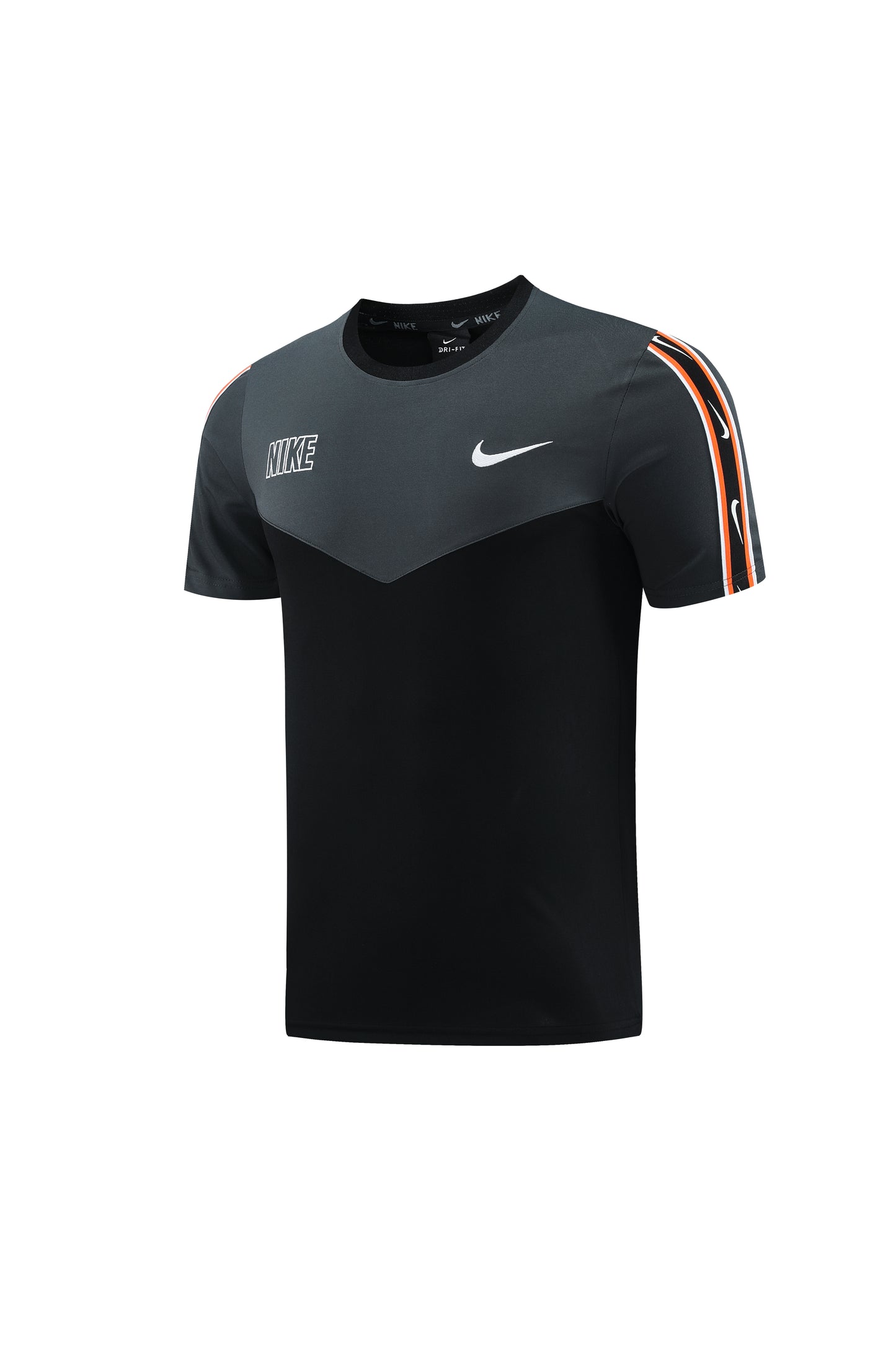 Nike Short + T-shirt Black & Grey /Orange /White