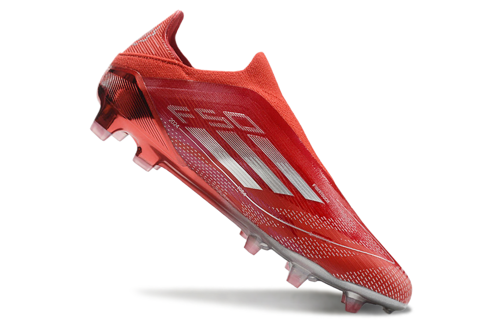 Adidas F50 Laceless Red/Silver