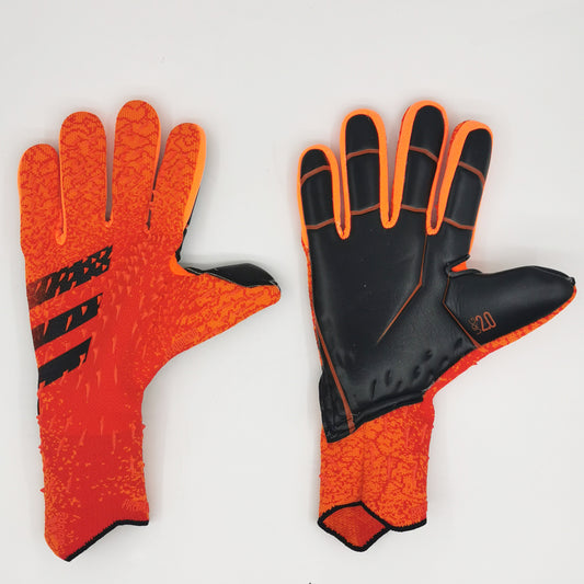 Adidas Freaky Goal Keeper Gloves Orange/Black