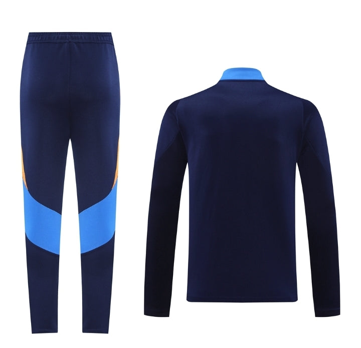 Juventus Tracksuit Royal Blue