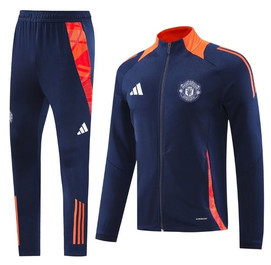 Manchester United Tracksuits Royal Blue