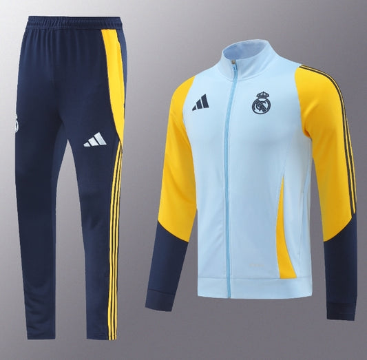 Real Madrid Tracksuit Light Blue