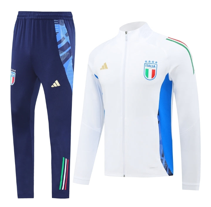 Italy Tracksuit White/Blue