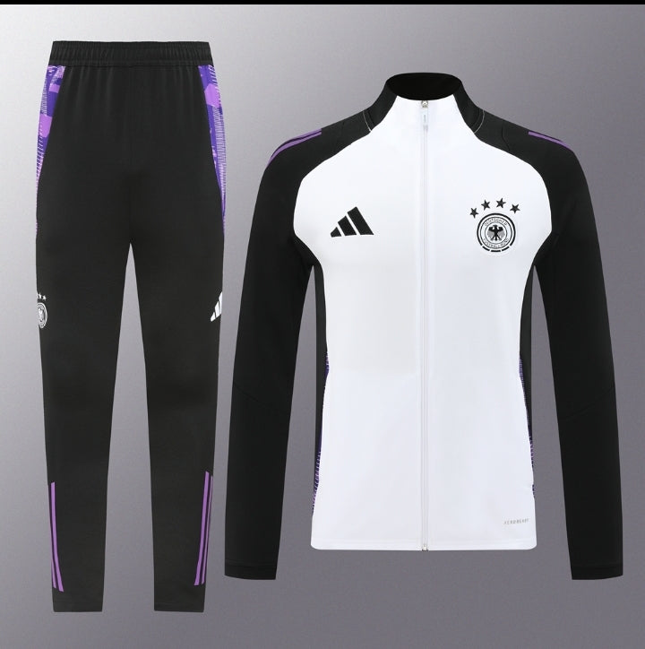 Germany Tracksuit White/Black