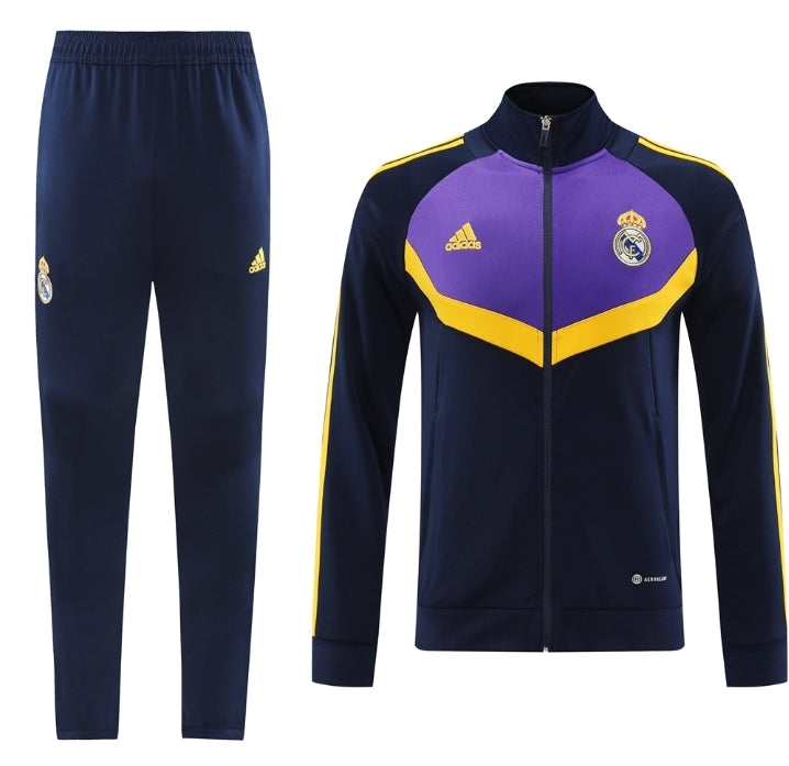 Real Madrid Tracksuit Royal Blue