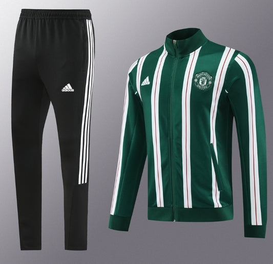 Manchester United Tracksuit  Green/Black