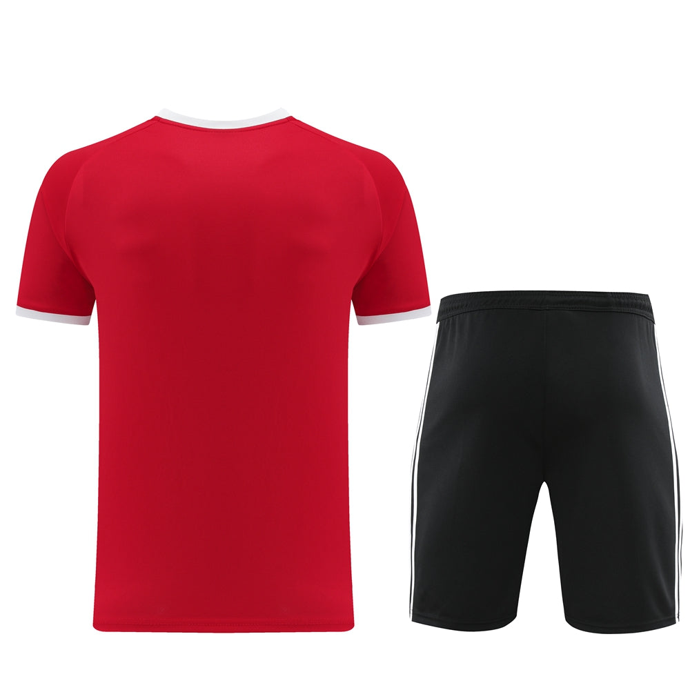 Adidas Short + T-shirt Black&Red