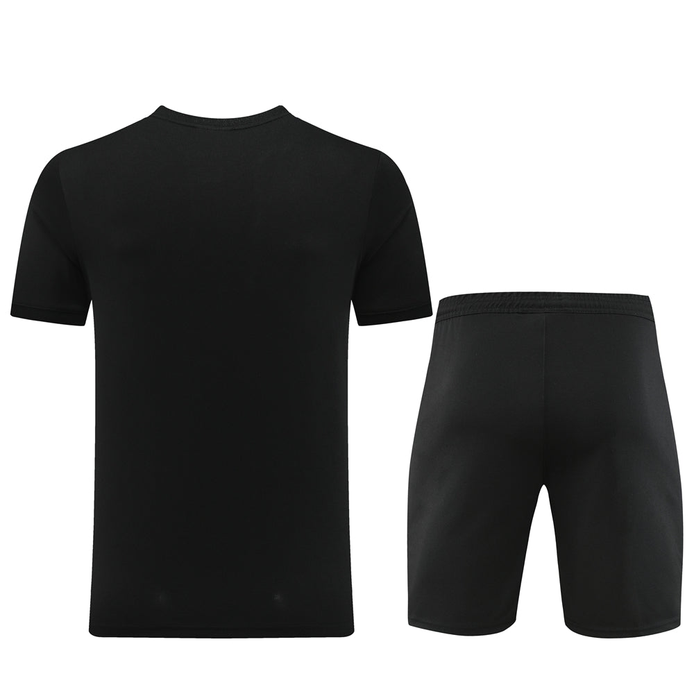 Puma Short + T-shirt Black & Blue