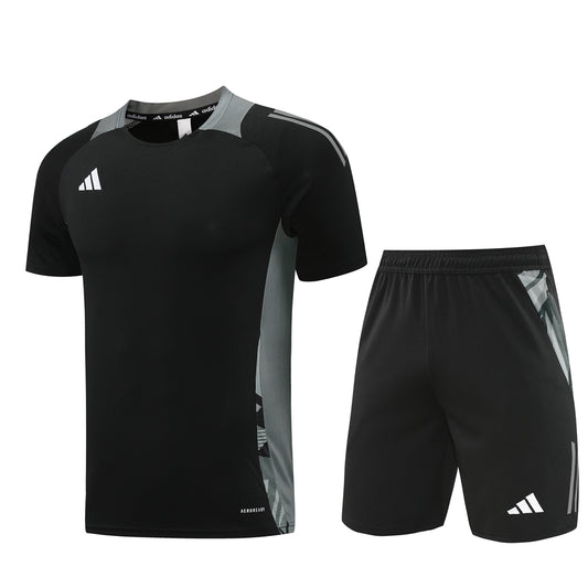 Adidas Short + T-shirt Black/Grey