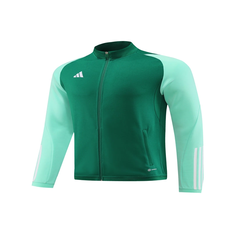 Adidas tracksuit Black & Green/Lime green