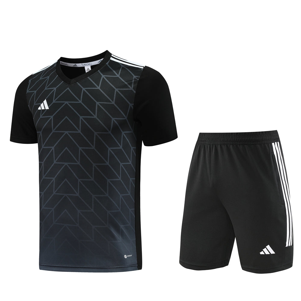 Adidas Short + T-shirt Black