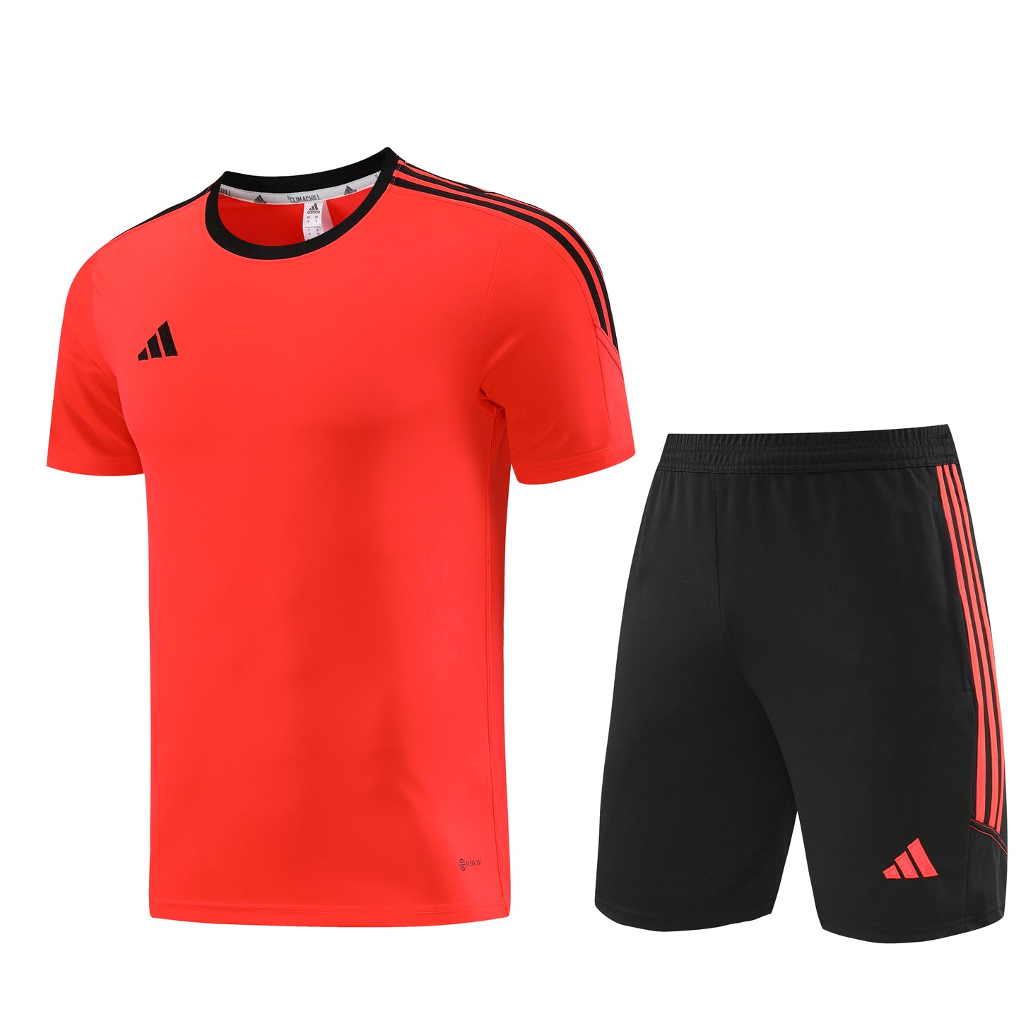 Nike Short + T-shirt Black & Red